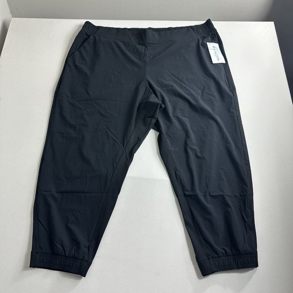 Athleta Pants - Athleta‎ brooklyn jogger pants athletic leggings warm Women’s Size 26 black NWT